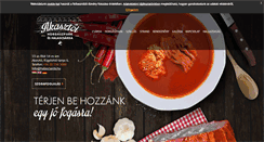 Desktop Screenshot of halascsarda.hu
